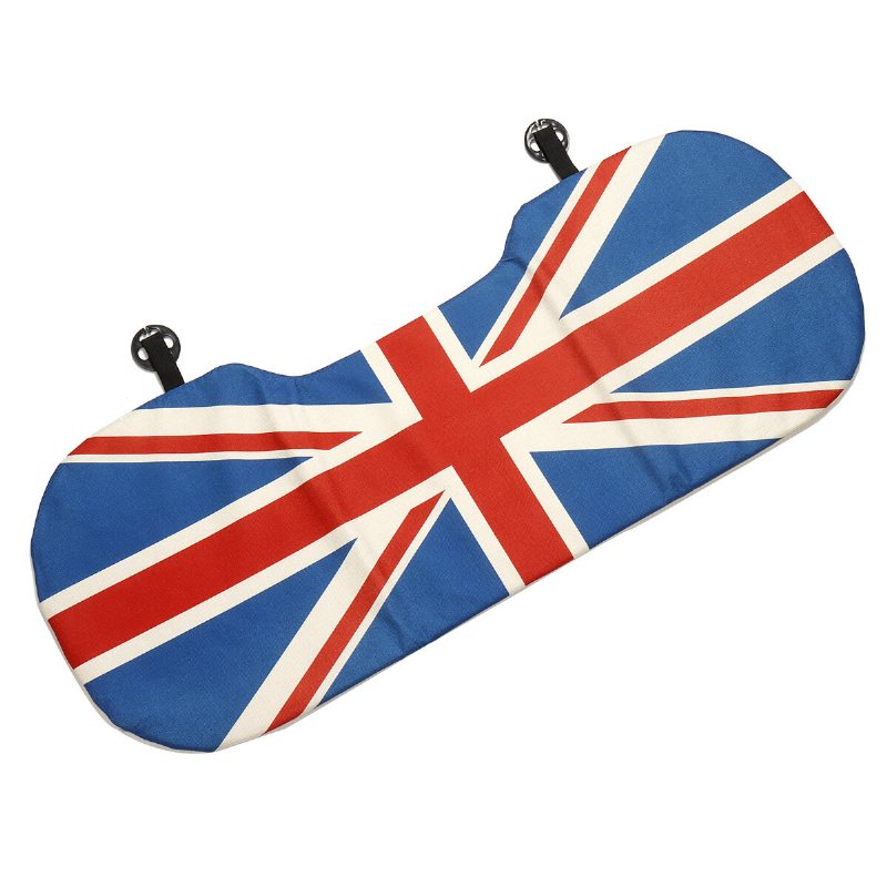 National Flag Style Bil Baksätes Dyna Skyddsskydd Andas Anti-slip Stolskydd Four Seasons Universal