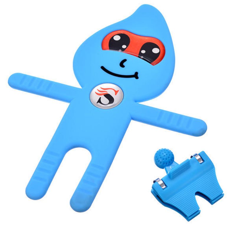Silikon Bil Air Vent Mount Telefonhållare Cradle Stand Cartoon Creative Bracket Universal