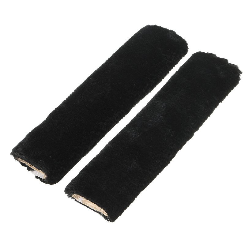 Velour Bilbälte Bör Pad Winter Guard Cover Protector Säkerhetsbälteskudde Universal