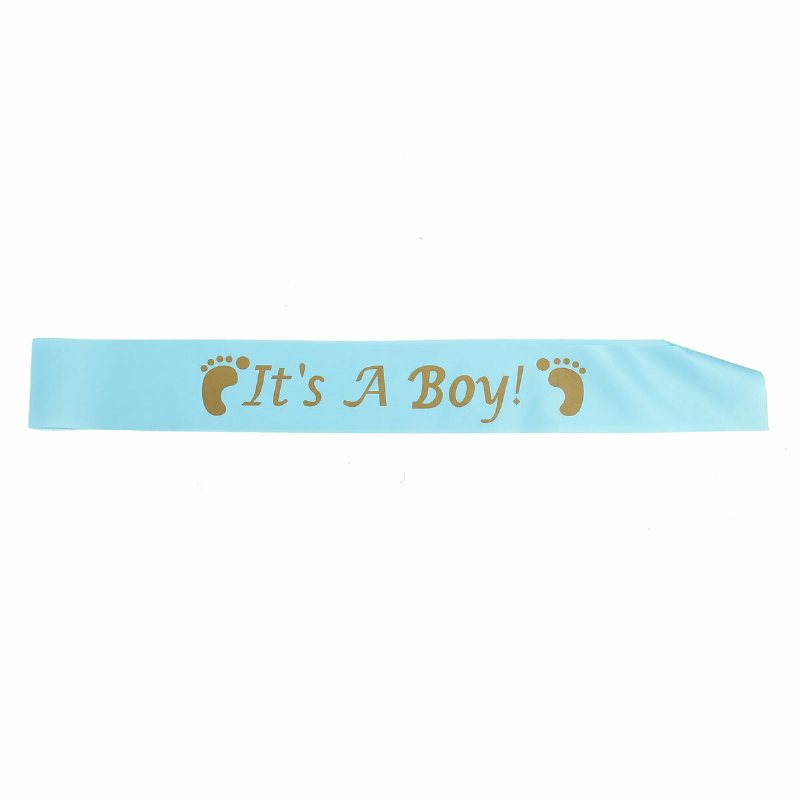 Färger Baby Shower Party Satin Sash Banner Band Ny Mamma Att Vara/mormor/tant/barnflicka